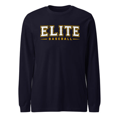 Performance | Long Sleeve Tee | Elite Baseball | Vanguard Logo