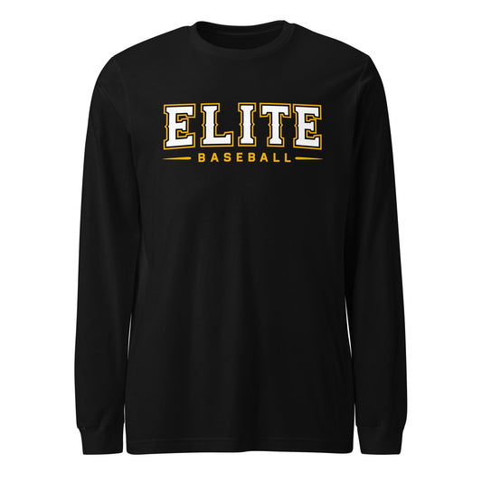Performance | Long Sleeve Tee | Elite Baseball | Vanguard Logo