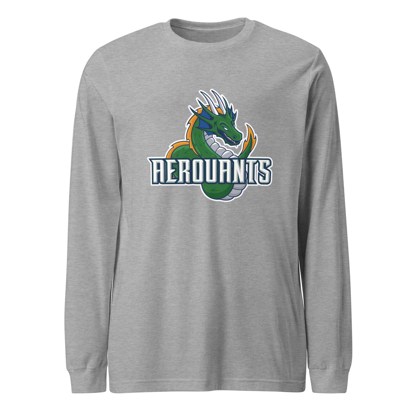 Performance | Long Sleeve Tee | Emerald High School Baseball | Dragon Logo