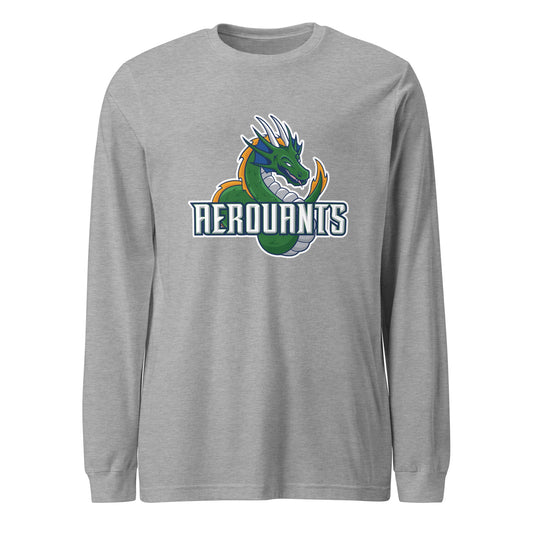 Performance | Long Sleeve Tee | Emerald High School Baseball | Dragon Logo
