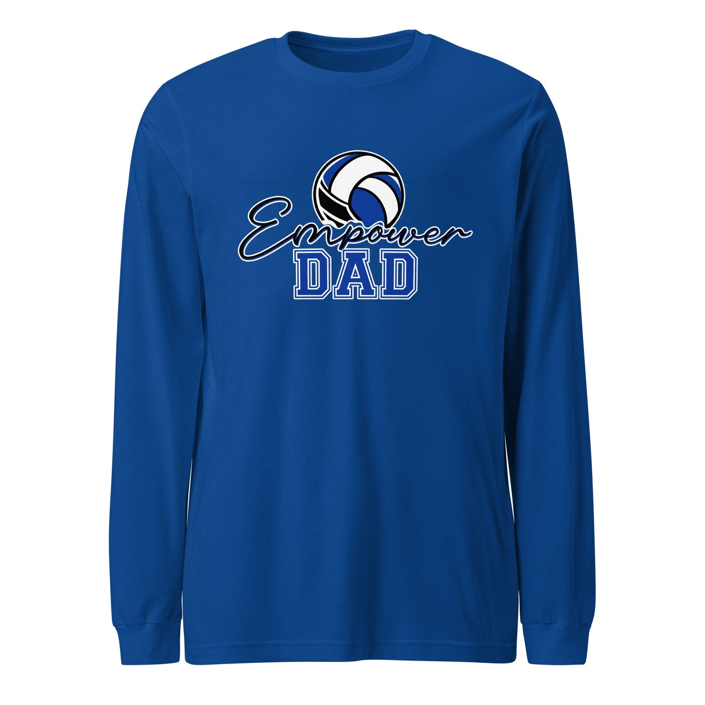 Performance | Long Sleeve Tee | Empower Volleyball Club | Dad Crest Logo