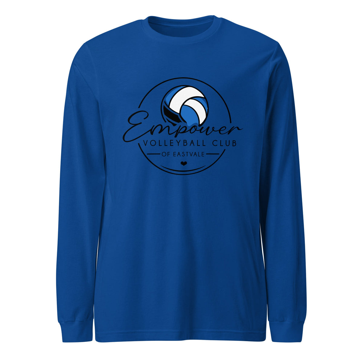 Performance | Long Sleeve Tee | Empower Volleyball Club | Icon Logo