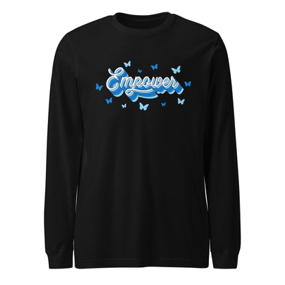 Performance | Long Sleeve Tee | Empower Volleyball Club | Vanguard Logo