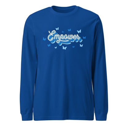 Performance | Long Sleeve Tee | Empower Volleyball Club | Vanguard Logo