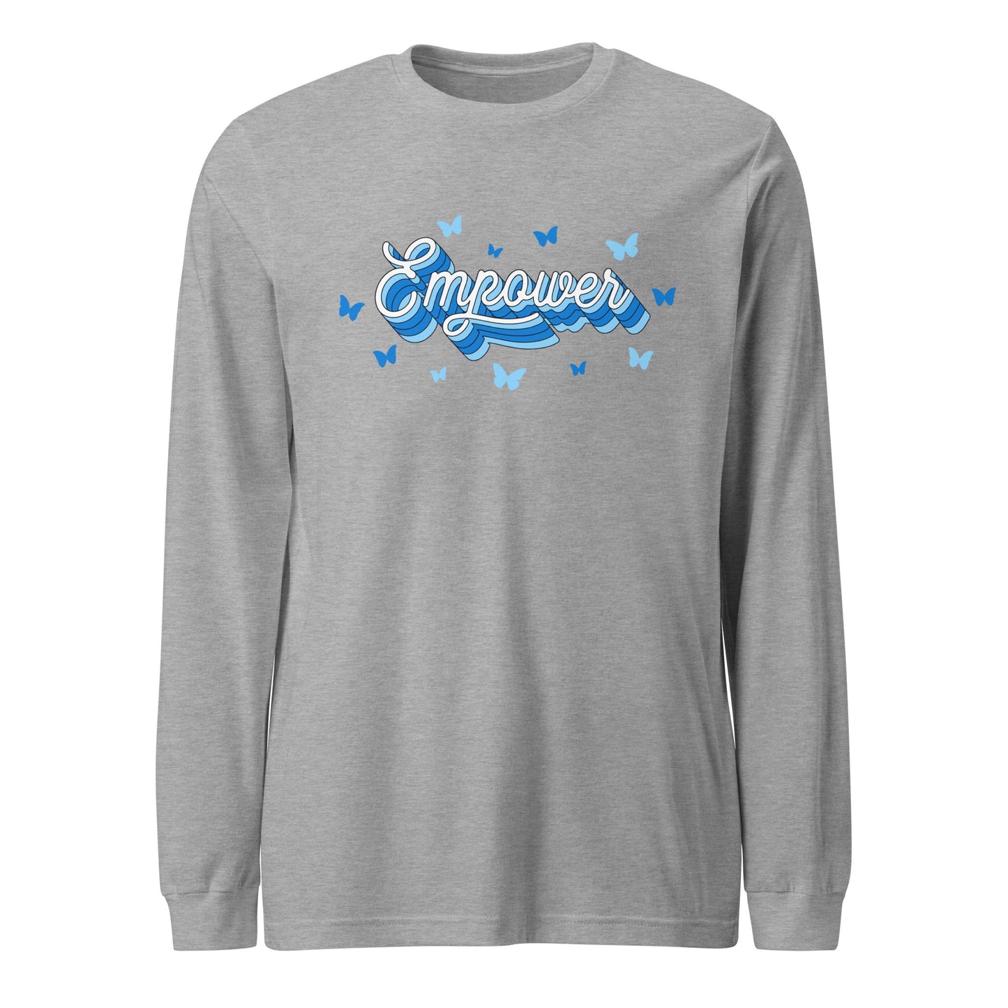 Performance | Long Sleeve Tee | Empower Volleyball Club | Vanguard Logo