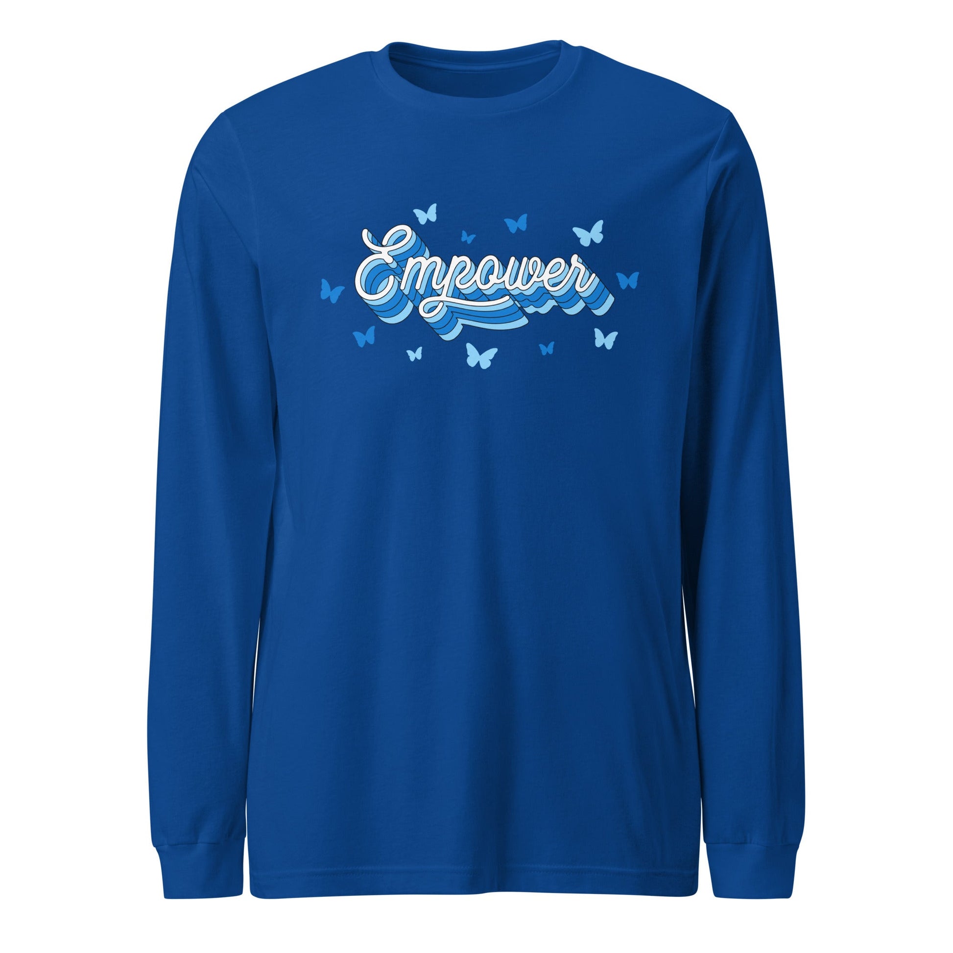 Performance | Long Sleeve Tee | Empower Volleyball Club | Vanguard Logo