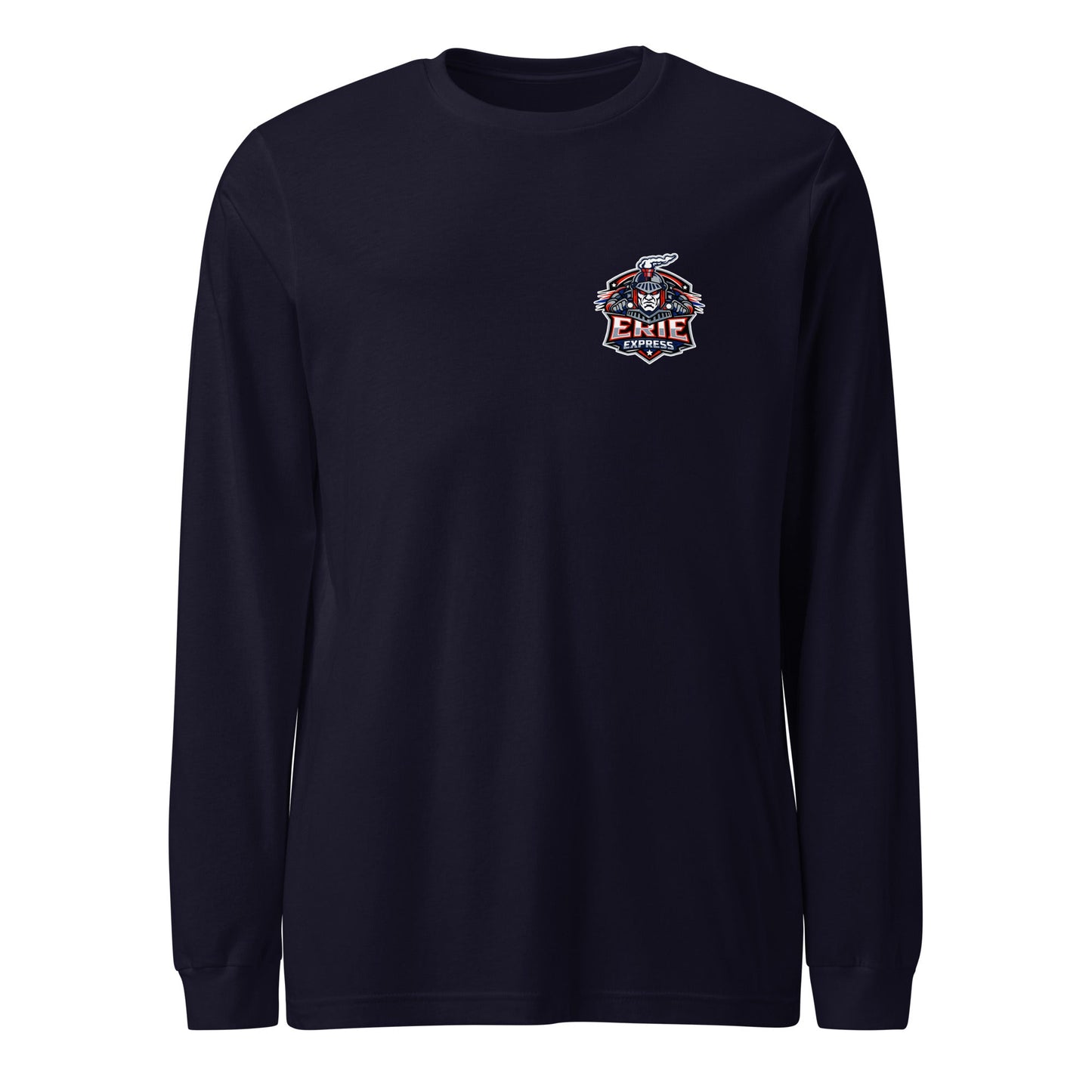 Performance | Long Sleeve Tee | Erie Express Football | Badge Logo
