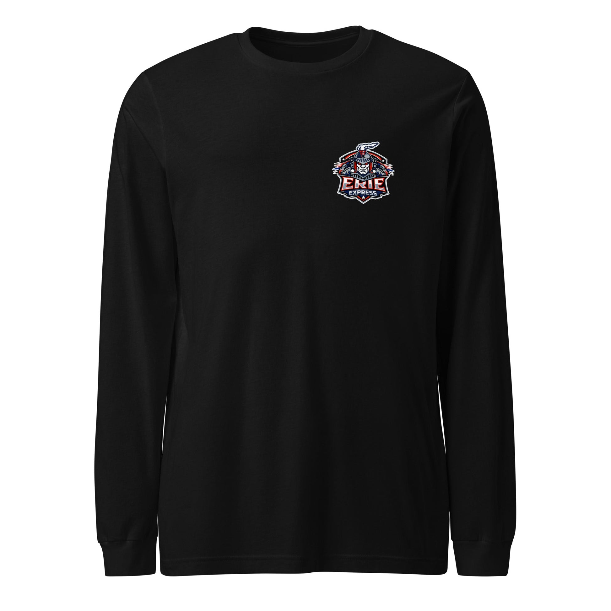 Performance | Long Sleeve Tee | Erie Express Football | Badge Logo