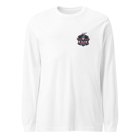 Performance | Long Sleeve Tee | Erie Express Football | Badge Logo