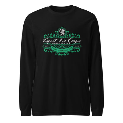 Performance | Long Sleeve Tee | Esprit de Corps Dance Co., LLC | Crest Logo
