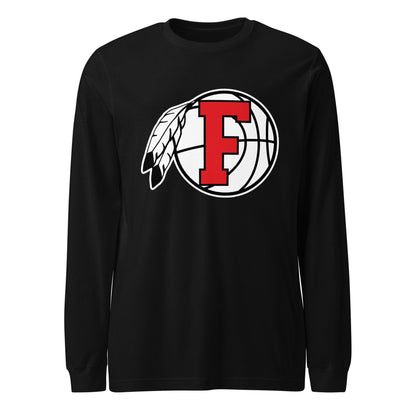 Performance | Long Sleeve Tee | Fallbrook Basketball | Retro Logo