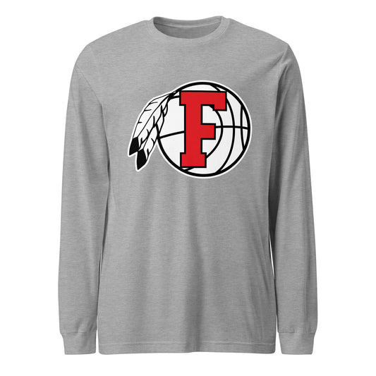 Performance | Long Sleeve Tee | Fallbrook Basketball | Retro Logo