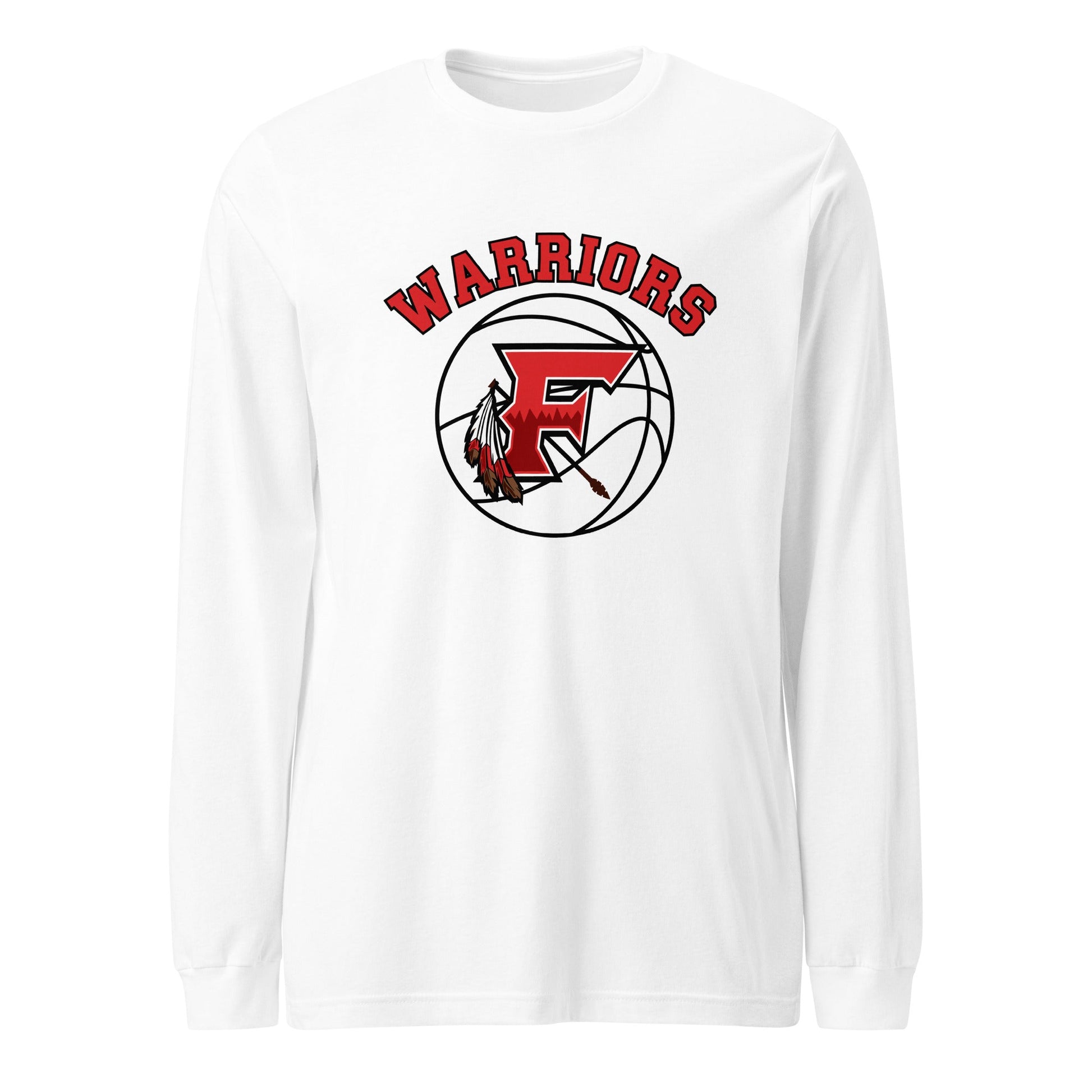 Performance | Long Sleeve Tee | Fallbrook Basketball | Warriors Logo