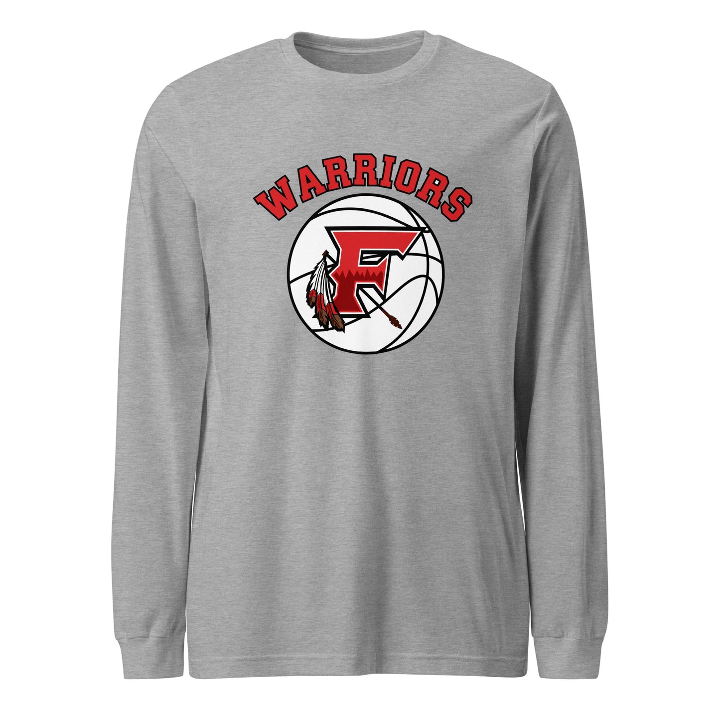 Performance | Long Sleeve Tee | Fallbrook Basketball | Warriors Logo