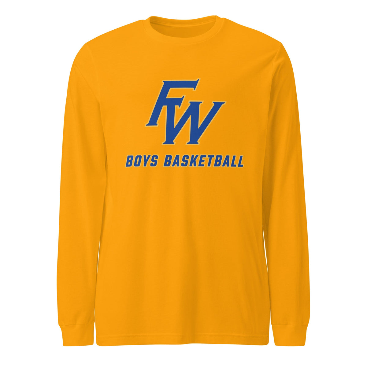 Performance | Long Sleeve Tee | Fayette Ware Boys Basketball | FW Crest Logo