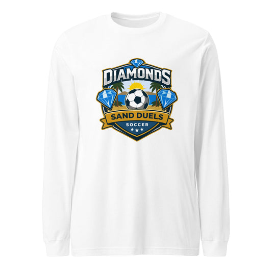 Performance | Long Sleeve Tee | FC Charles: Diamonds | Crest Logo