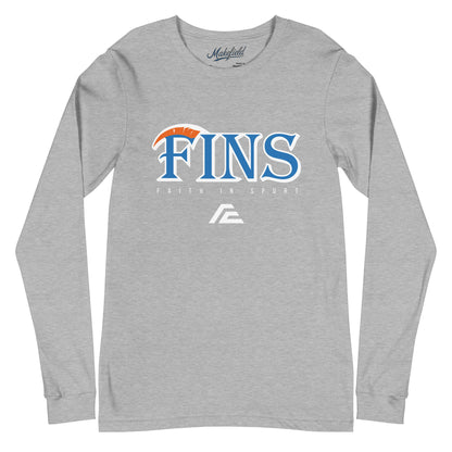Performance | Long Sleeve Tee | FCA FINS Baseball