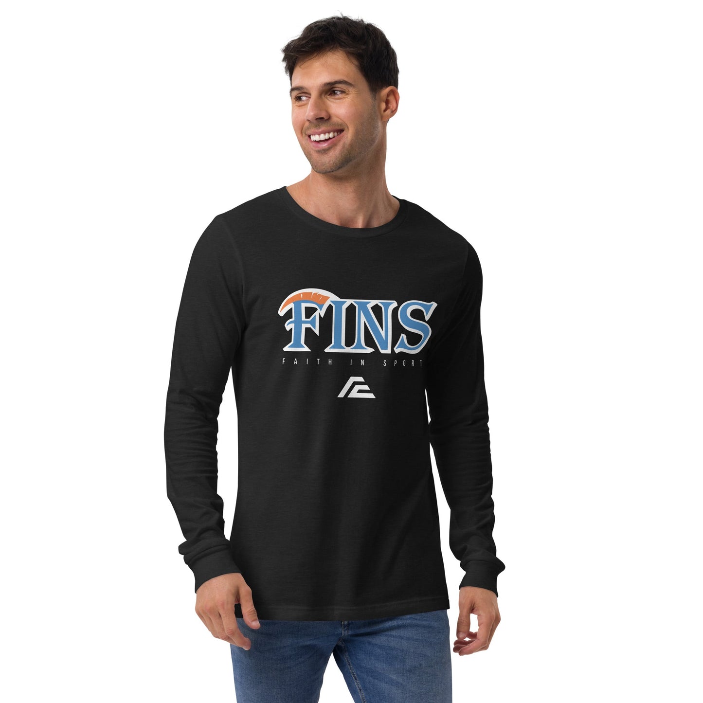 Performance | Long Sleeve Tee | FCA FINS Baseball
