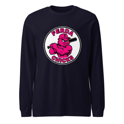 Performance | Long Sleeve Tee | FerDa Chicks | Badge Logo