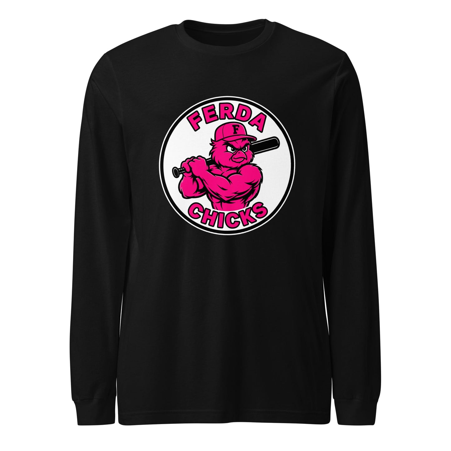 Performance | Long Sleeve Tee | FerDa Chicks | Badge Logo