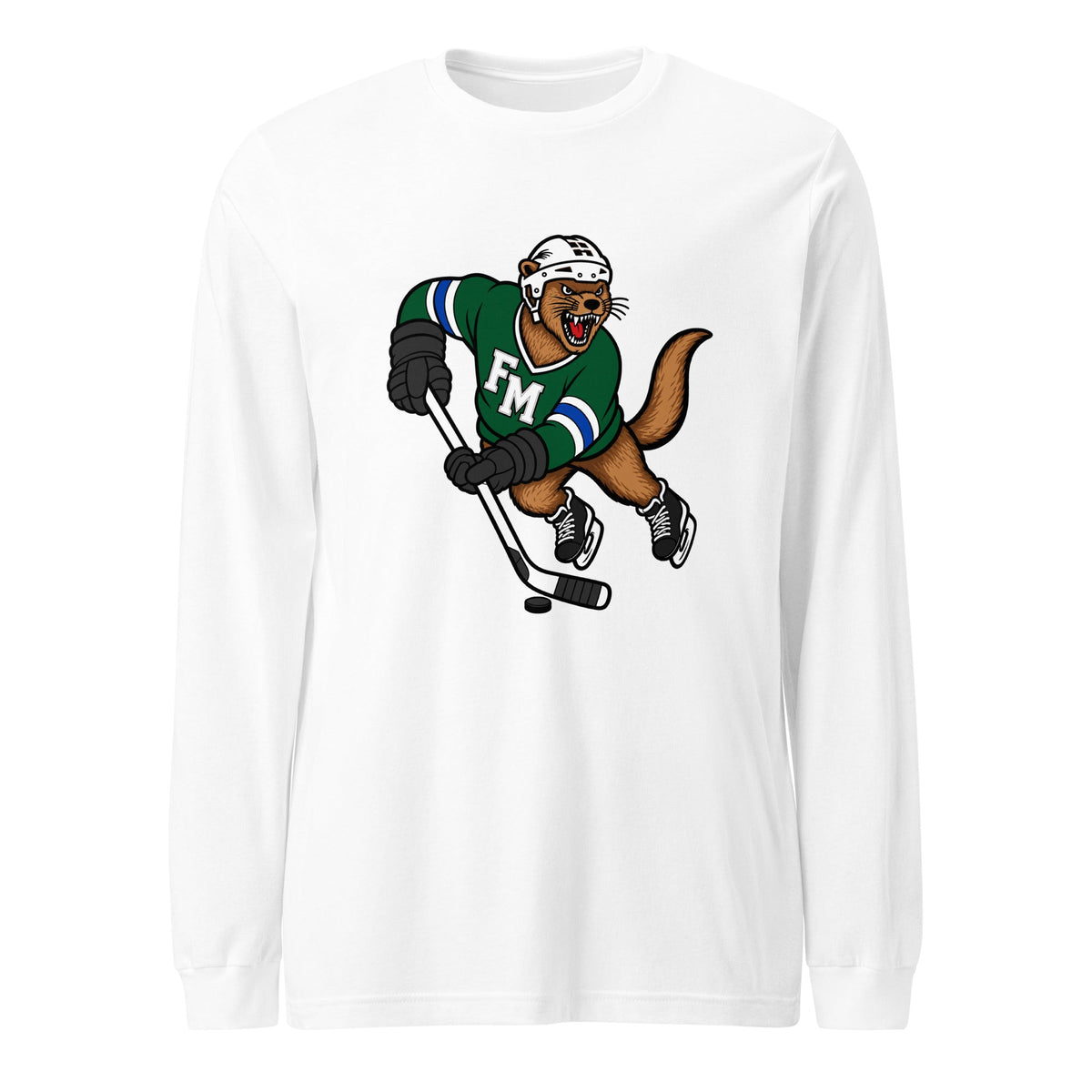 Performance | Long Sleeve Tee | Fighting Mongooses Hockey Club | Vanguard Otters Logo
