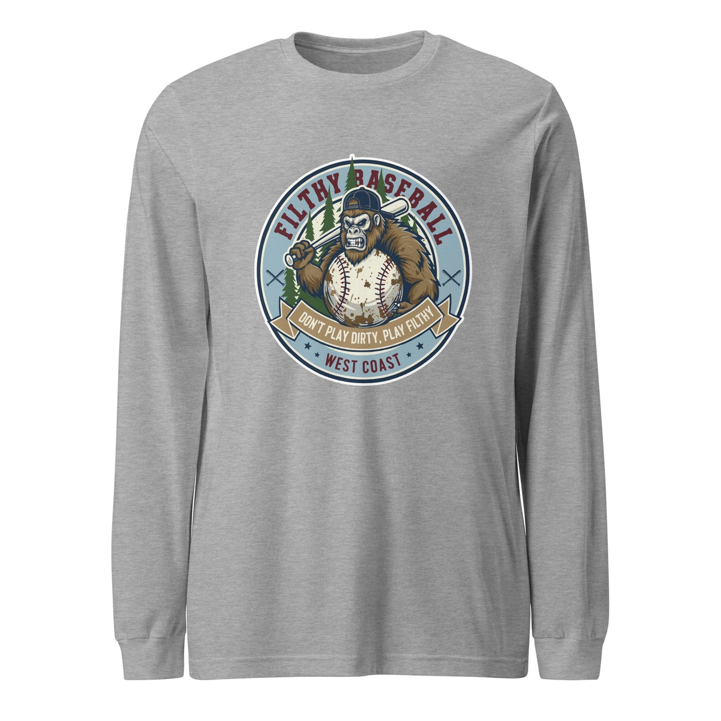 Performance | Long Sleeve Tee | Filthy Baseball Northwest