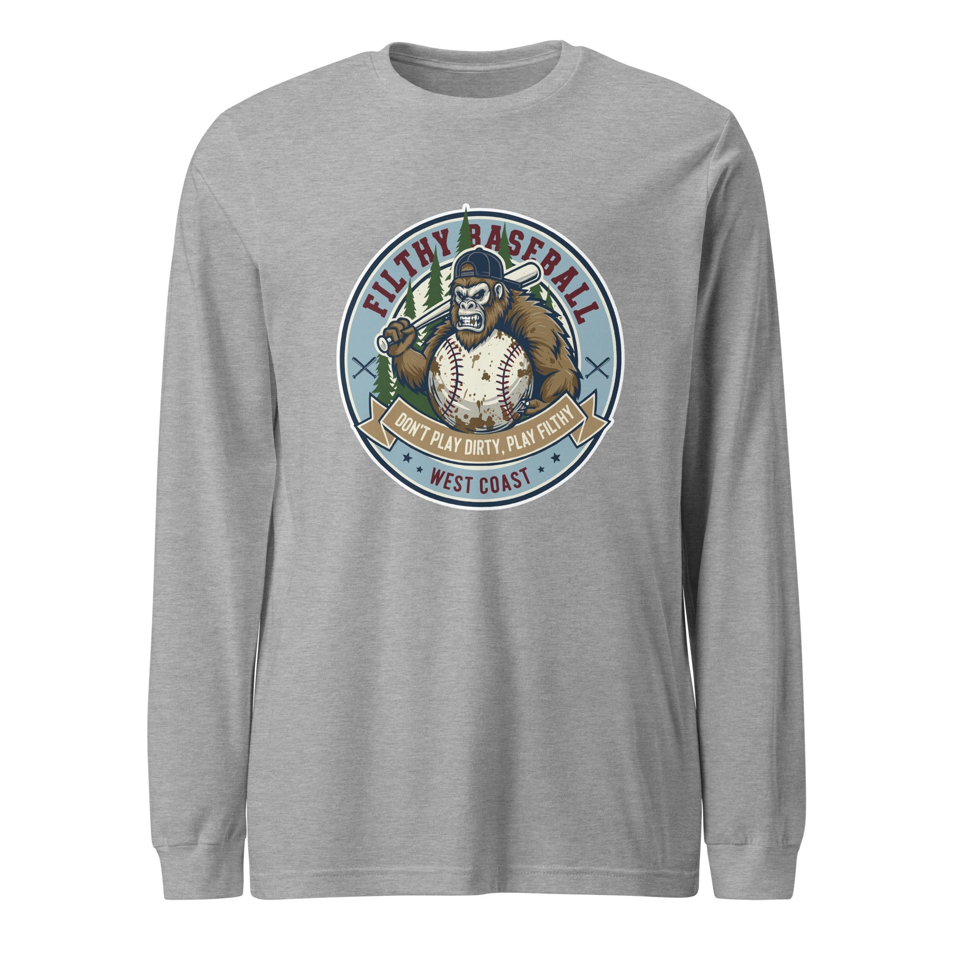 Performance | Long Sleeve Tee | Filthy Baseball Northwest