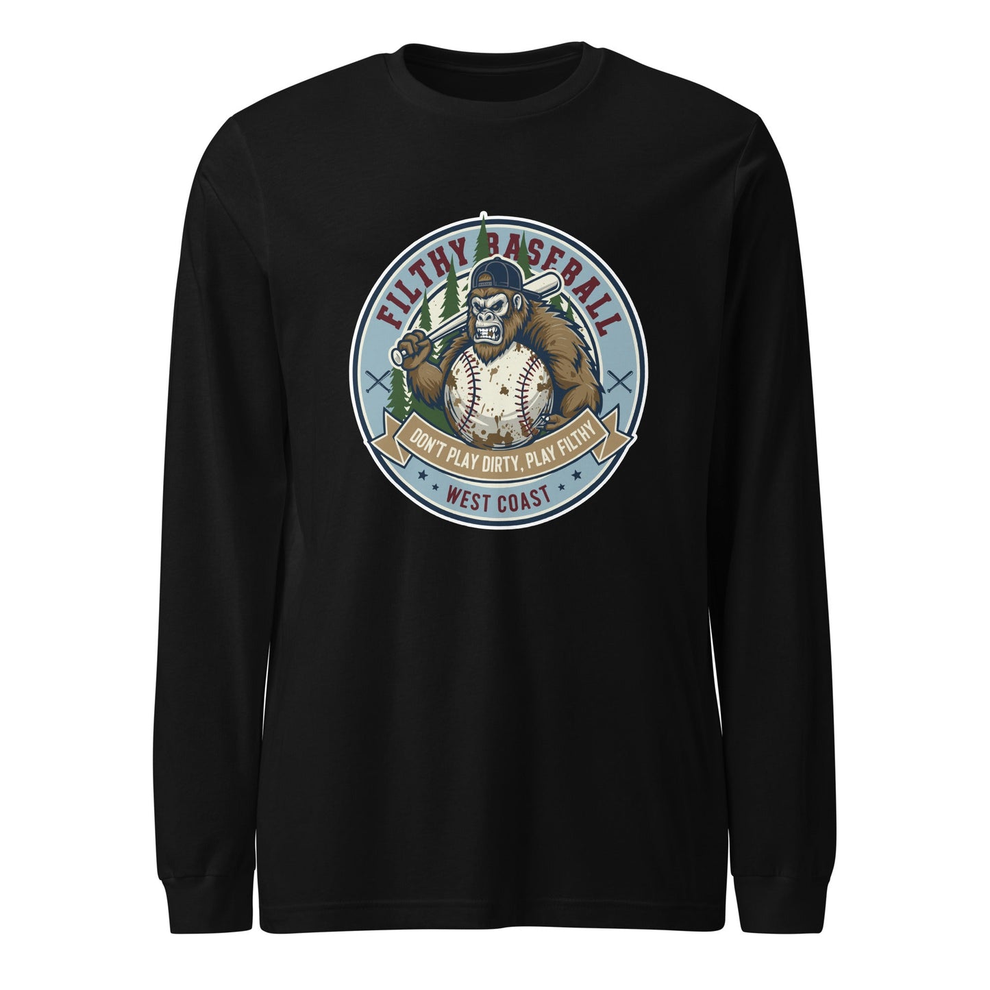 Performance | Long Sleeve Tee | Filthy Baseball Northwest