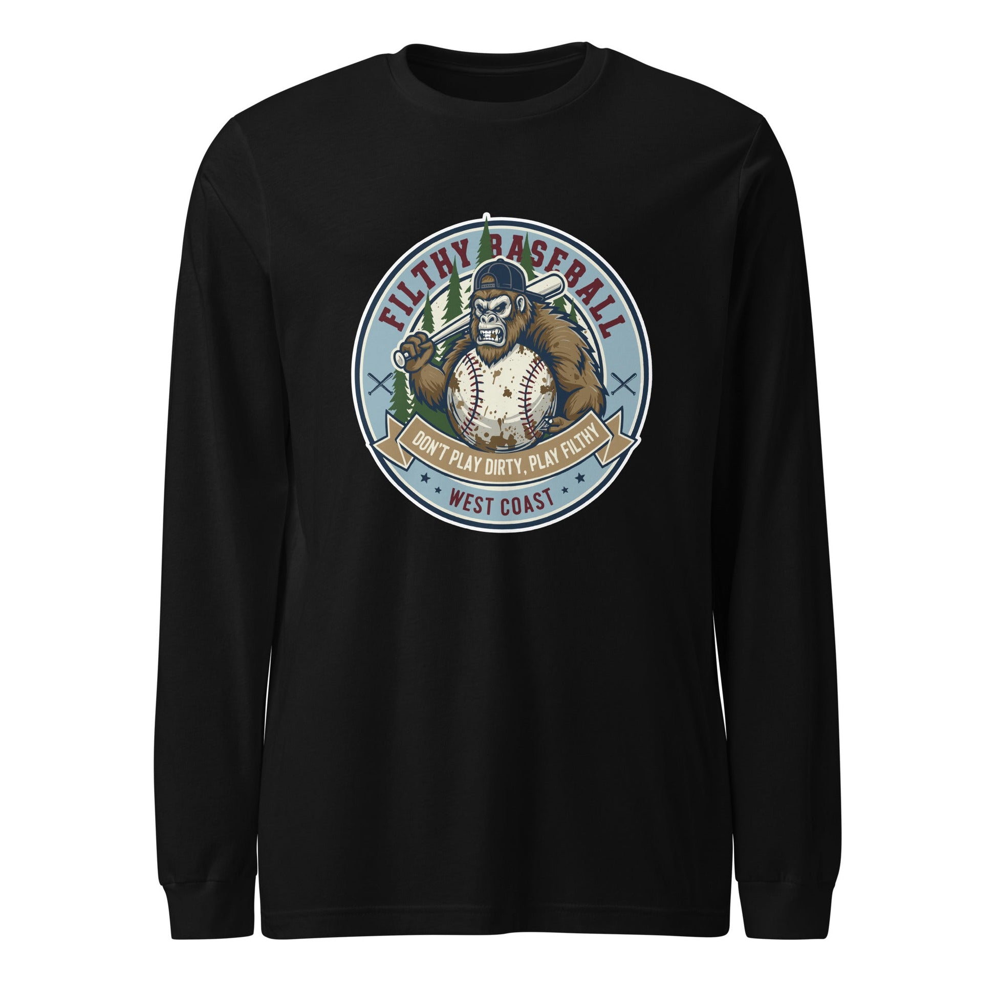 Performance | Long Sleeve Tee | Filthy Baseball Northwest