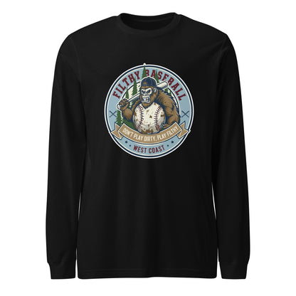 Performance | Long Sleeve Tee | Filthy Baseball Northwest