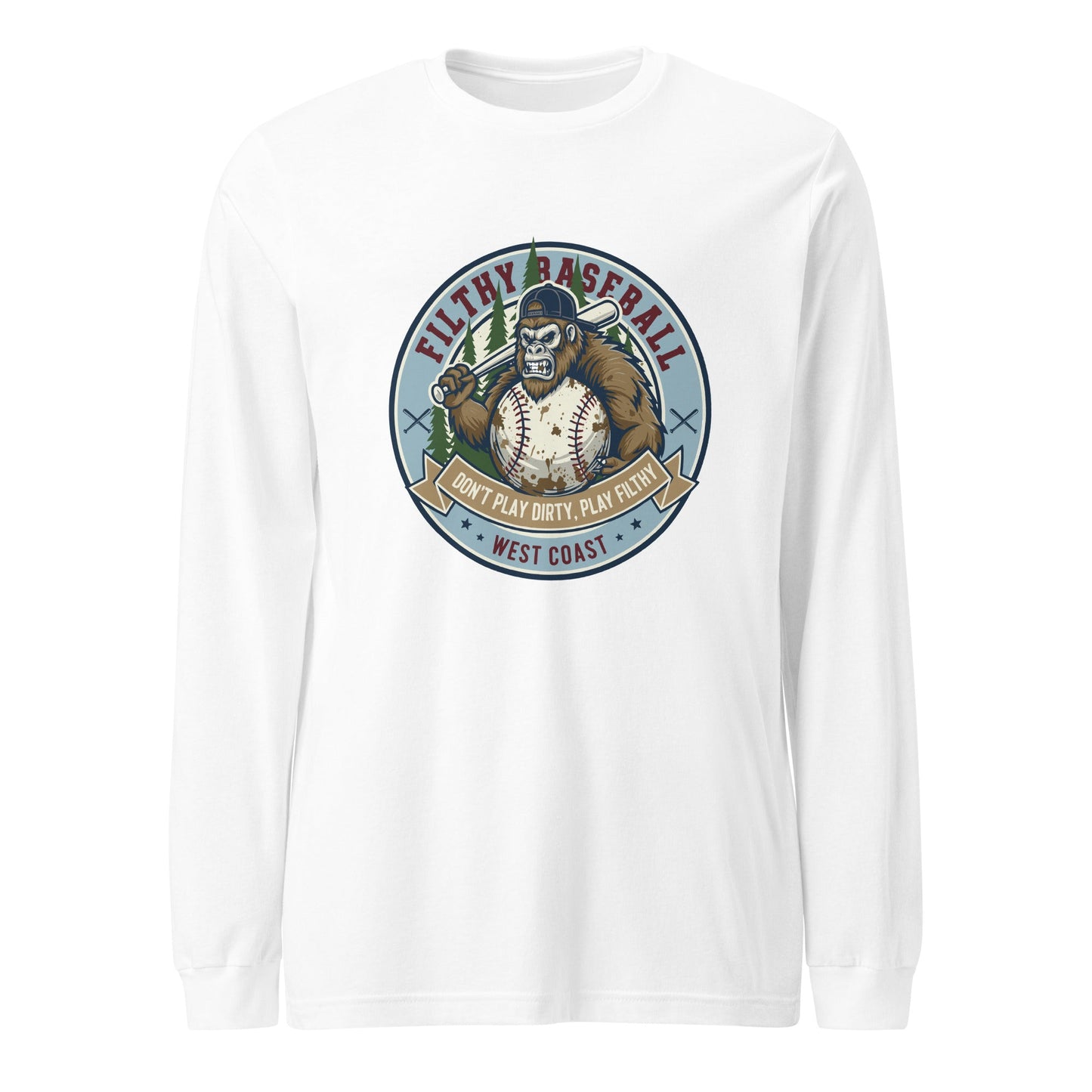 Performance | Long Sleeve Tee | Filthy Baseball Northwest