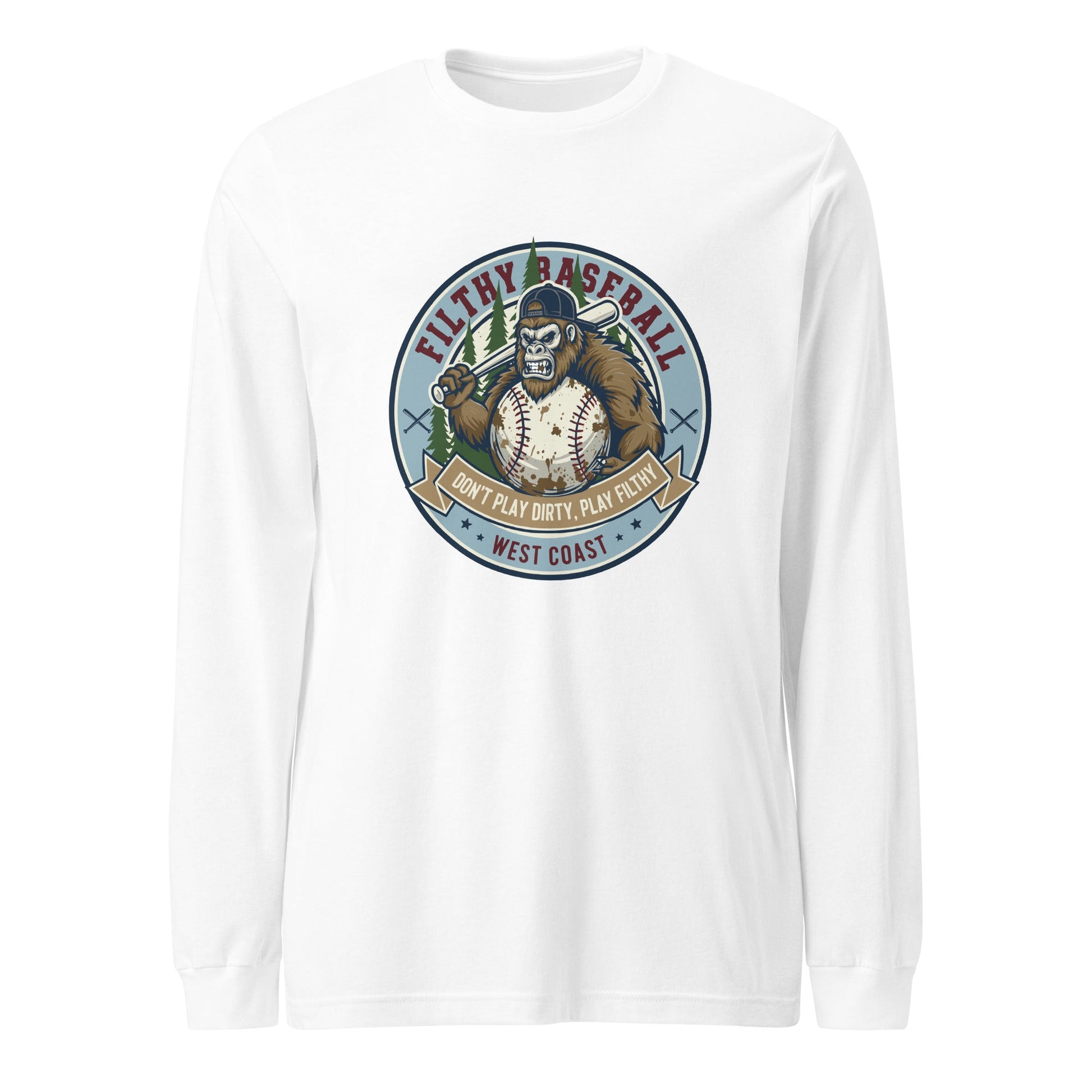 Performance | Long Sleeve Tee | Filthy Baseball Northwest