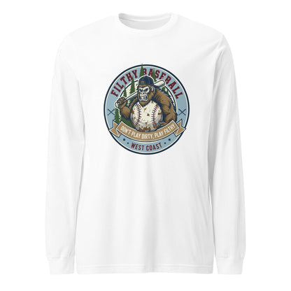 Performance | Long Sleeve Tee | Filthy Baseball Northwest