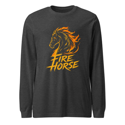 Performance | Long Sleeve Tee | Fire Horse Masters | Emblem Logo