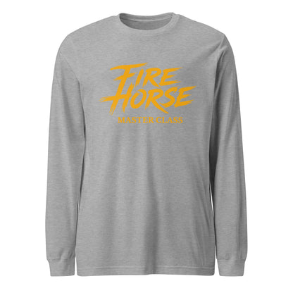 Performance | Long Sleeve Tee | Fire Horse Masters | Modern Script Logo