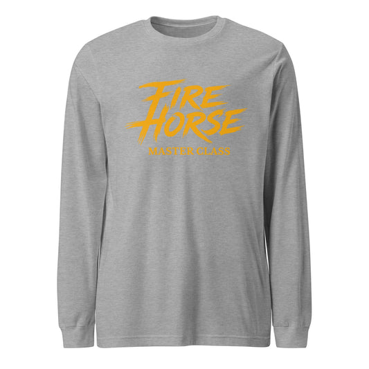 Performance | Long Sleeve Tee | Fire Horse Masters | Modern Script Logo