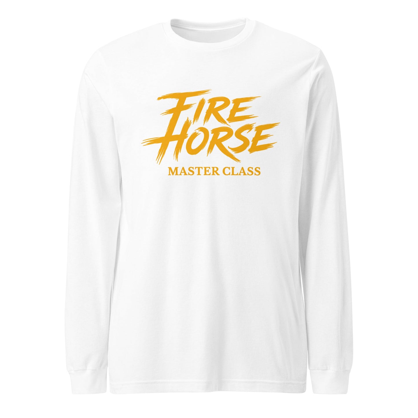 Performance | Long Sleeve Tee | Fire Horse Masters | Modern Script Logo