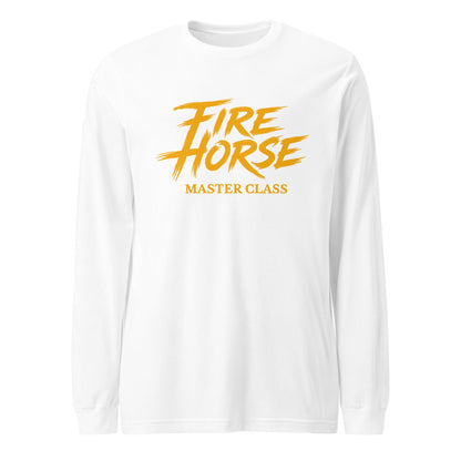 Performance | Long Sleeve Tee | Fire Horse Masters | Modern Script Logo