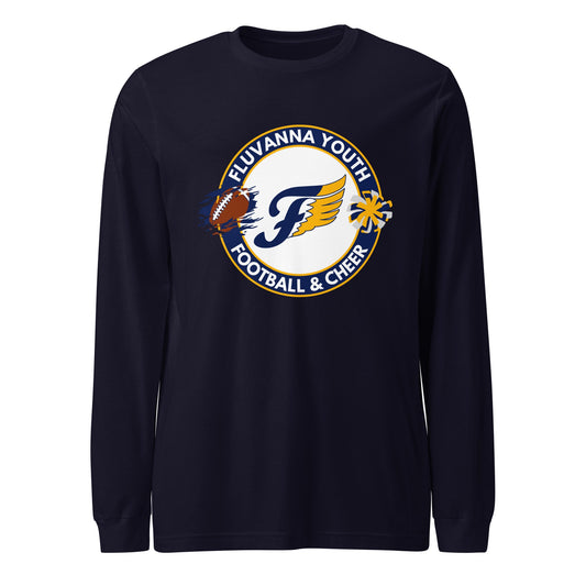 Performance | Long Sleeve Tee | Fluvanna Youth Football and Cheer | Badge Logo