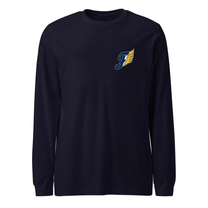 Performance | Long Sleeve Tee | Fluvanna Youth Football and Cheer | Crest Logo