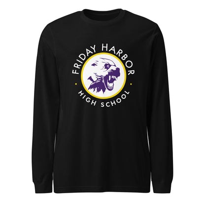 Performance | Long Sleeve Tee | Friday Harbor Girls Basketball | Alt Logo