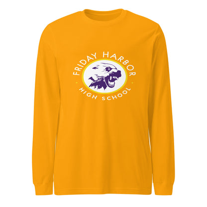 Performance | Long Sleeve Tee | Friday Harbor Girls Basketball | Alt Logo