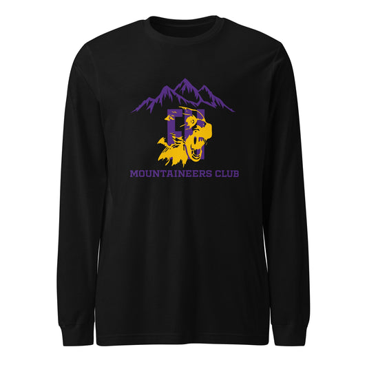 Performance | Long Sleeve Tee | Friday Harbor High School Mountaineers Club | Mountaineers Logo