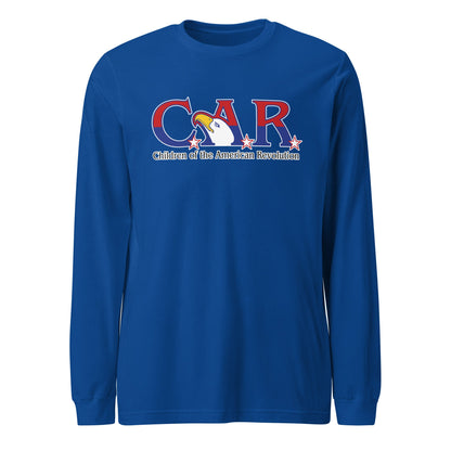 Performance | Long Sleeve Tee | Georgia State Society Children of the American Revolution | Mark Logo