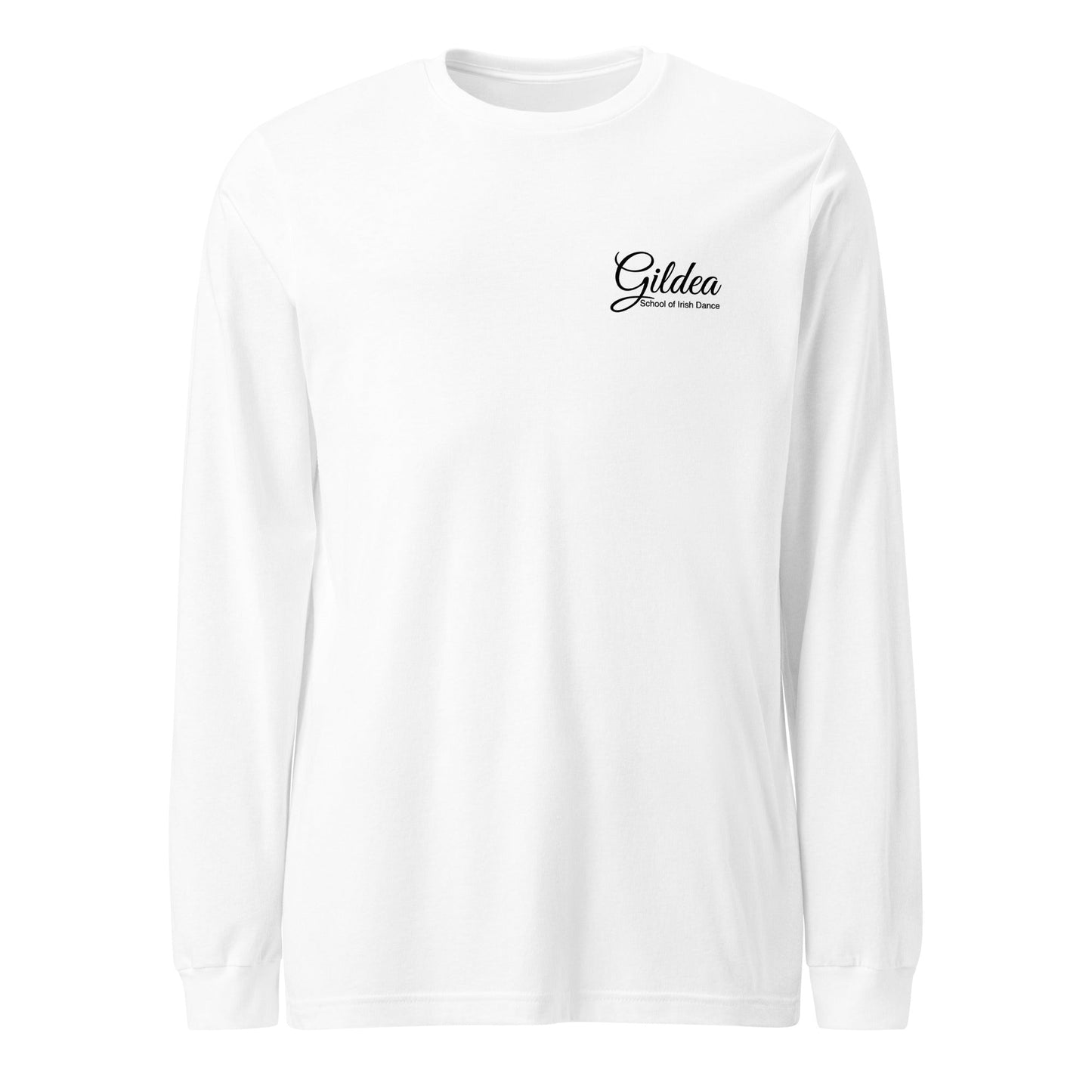 Performance | Long Sleeve Tee | Gildea School of Irish Dance | Gildea Logo