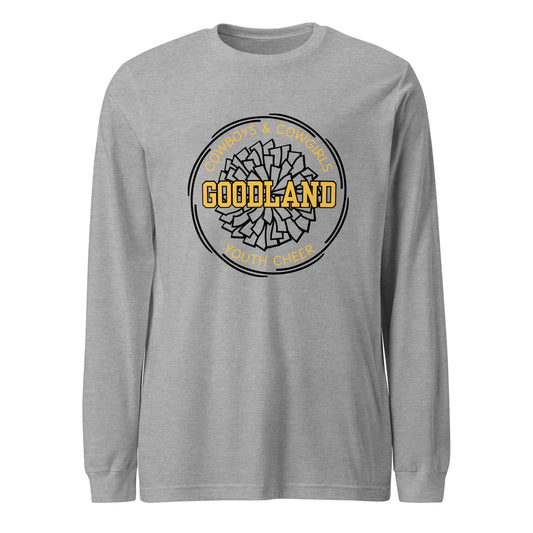 Performance | Long Sleeve Tee | Goodland Youth Cheer | Crest Logo