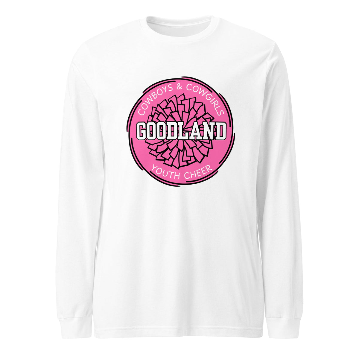 Performance | Long Sleeve Tee | Goodland Youth Cheer | Vanguard Logo