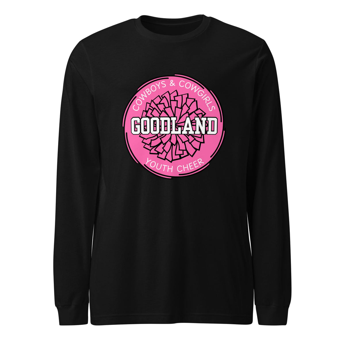 Performance | Long Sleeve Tee | Goodland Youth Cheer | Vanguard Logo