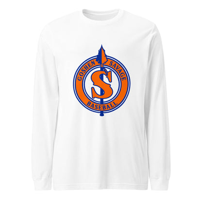 Performance | Long Sleeve Tee | Goshen Savage Baseball | Badge Logo