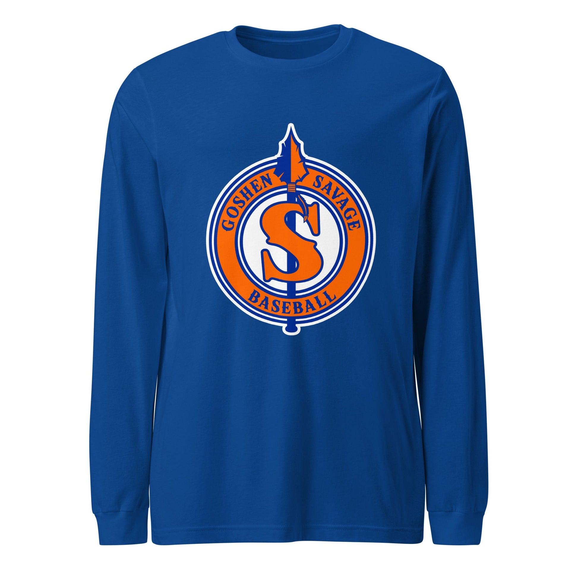 Performance | Long Sleeve Tee | Goshen Savage Baseball | Badge Logo